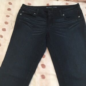 NWOT Michael Kors Women's Dark Blue Stretch Jeans